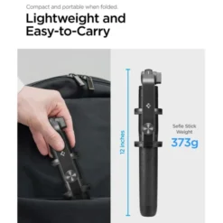 Spigen Selfie Stick-Kijek S560w Bluetooth Selfie Stick Tripod Black