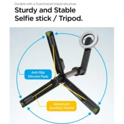 Spigen Selfie Stick-Kijek S570w Magsafe Bluetooth Selfie Stick Tripod Black