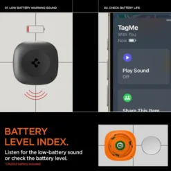 Spigen Inne-LOKALIZATOR TAGME BLUETOOTH TRACKER BLACK