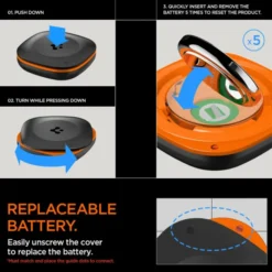 Spigen Inne-LOKALIZATOR TAGME BLUETOOTH TRACKER BLACK