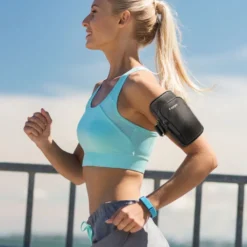 Spigen Inne|Etui Do Biegania-OPASKA NA RAMIĘ A702 DYNAMIC SHIELD ARMBAND BLACK