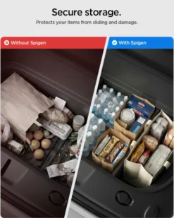 Spigen Tesla-ORGANIZER DO PRZEDNIEGO BAGAŻNIKA TESLA MODEL Y JUNIPER FRUNK DIVIDER BLACK