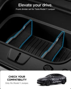 Spigen Tesla-ORGANIZER DO PRZEDNIEGO BAGAŻNIKA TESLA MODEL Y JUNIPER FRUNK DIVIDER BLACK