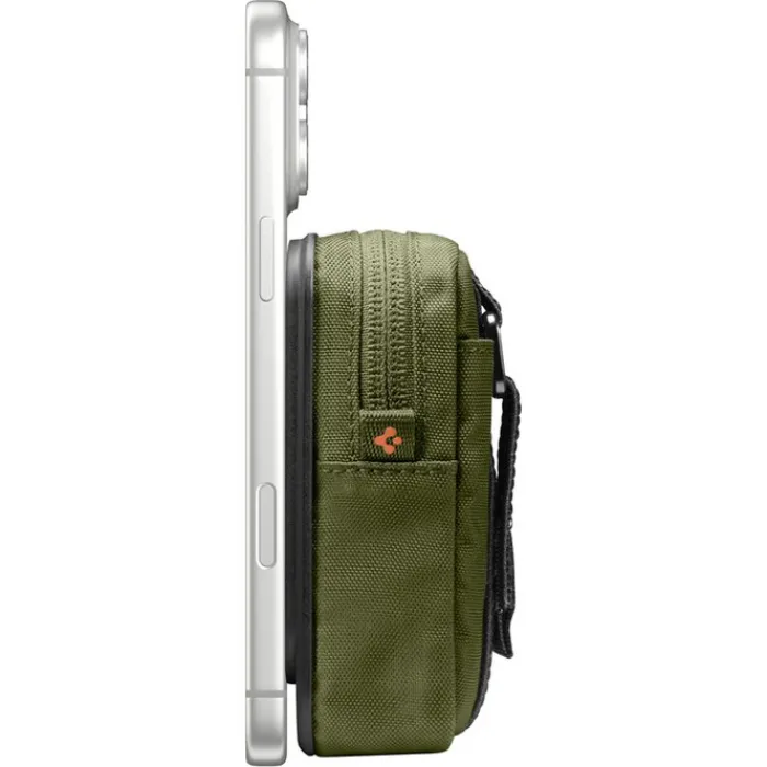 Spigen Torby-ORGANIZER MAGSAFE POUCH TINTAPZIP OLIVE GREEN
