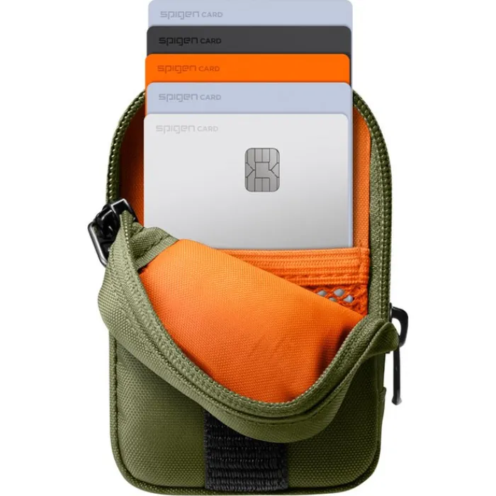 Spigen Torby-ORGANIZER MAGSAFE POUCH TINTAPZIP OLIVE GREEN