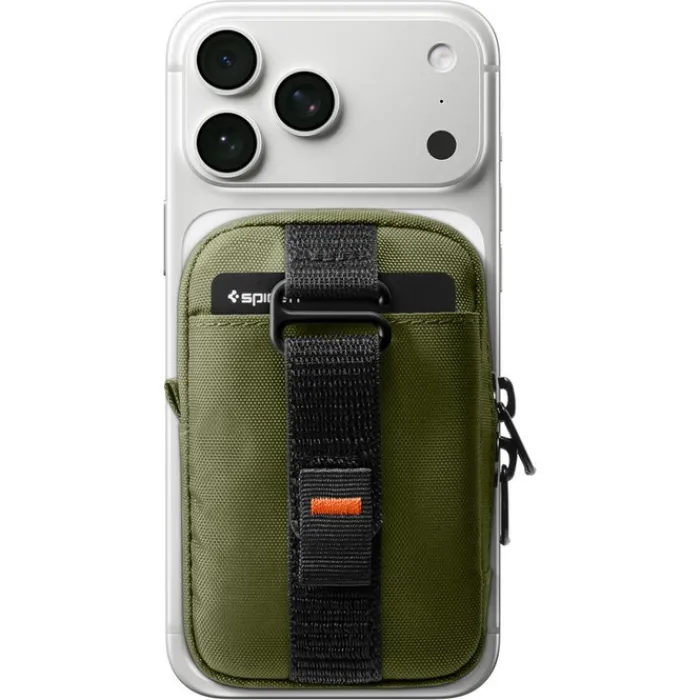 Spigen Torby-ORGANIZER MAGSAFE POUCH TINTAPZIP OLIVE GREEN