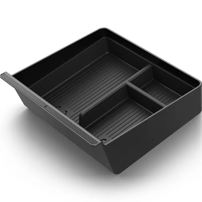 Spigen Tesla-Organizer Tesla Model 3 2024 Console Organizer Bottom Black