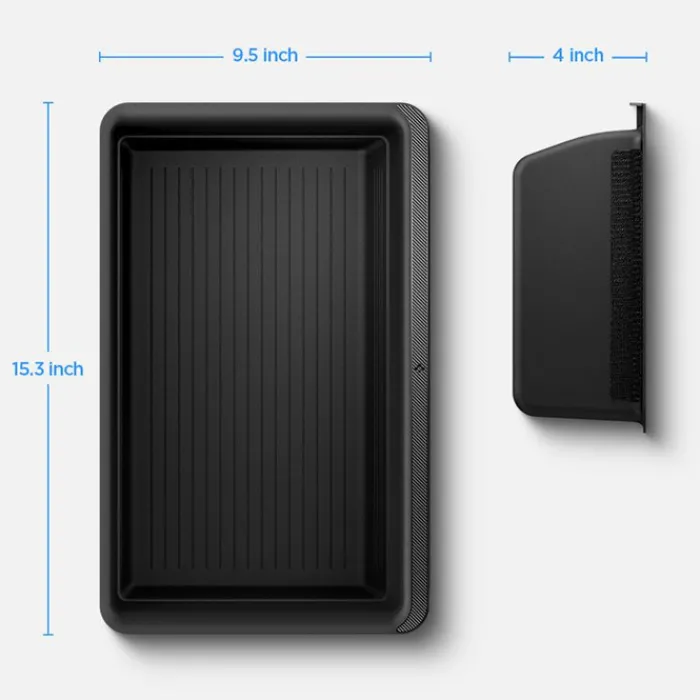 Spigen Tesla-ORGANIZER TESLA MODEL Y UNDERSEAT STORAGE BOX BLACK