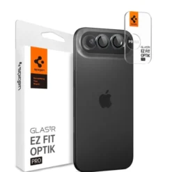 Spigen Apple|Iphone 17 Air-OSŁONA APARATU APPLE IPHONE AIR GLASS TR EZ FIT OPTIK PRO 2 PACK GRAY