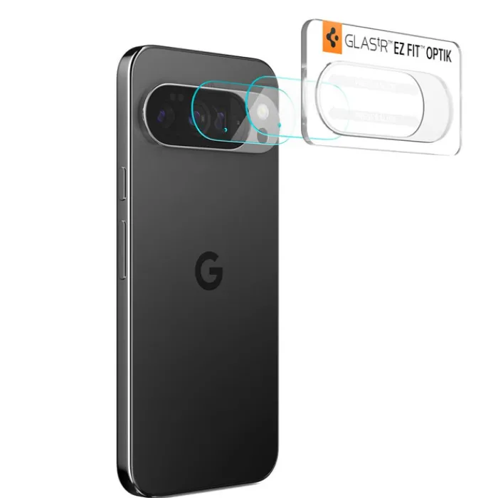 Spigen Pixel 10 Pro|Pixel 10-OSŁONA APARATU GOOGLE PIXEL 10 PRO OPTIK GLAS.TR CAMERA PROTECTOR 2-PACK CRYSTAL CLEAR