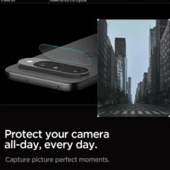 Spigen Pixel 10|Google-OSŁONA APARATU GOOGLE PIXEL 10 OPTIK GLAS.TR CAMERA PROTECTOR 2-PACK CRYSTAL CLEAR