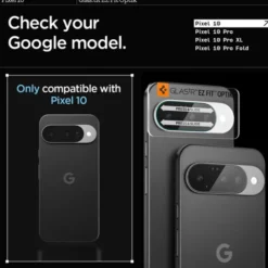 Spigen Pixel 10|Google-OSŁONA APARATU GOOGLE PIXEL 10 OPTIK GLAS.TR CAMERA PROTECTOR 2-PACK CRYSTAL CLEAR