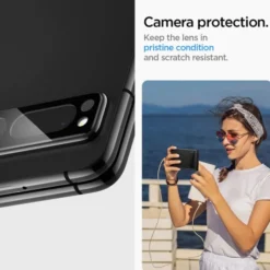 Spigen Google|Pixel Fold-OSŁONA APARATU GOOGLE PIXEL FOLD GLASS EZ FIT OPTIK PRO 2 PACK BLACK