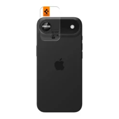 Spigen Apple|Iphone 17 Air-OSŁONA APARATU IPHONE 17 AIR OPTIK PRO GLAS.TR ”EZ FIT” CAMERA PROTECTOR 2-PACK BLACK