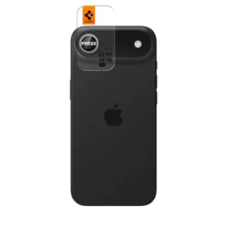 Spigen Apple|Iphone 17 Air-OSŁONA APARATU IPHONE 17 AIR OPTIK PRO GLASS.TR ”EZ”FIT CAMERA PROTECTOR 2-PACK SILVER