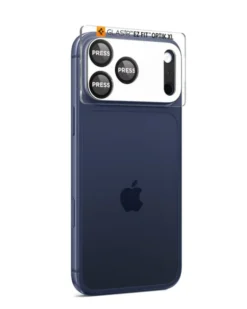 Spigen Iphone 17 Pro|Apple-OSŁONA APARATU IPHONE 17 PRO OPTIK PRO XL GLAS.TR ”EZ FIT” CAMERA PROTECTOR BLACK