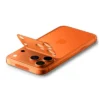 Spigen Iphone 17 Pro|Apple-OSŁONA APARATU IPHONE 17 PRO OPTIK PRO XL GLAS.TR ”EZ FIT” CAMERA PROTECTOR ORANGE