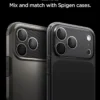 Spigen Iphone 17 Pro Max|Iphone 15 Pro-OSŁONA APARATU IPHONE 14 PRO / MAX / 15 PRO / MAX /16 PRO / MAX / 17 PRO / MAX OPTIK PRO GLAS.TR ”EZ FIT” 2-PACK GREY