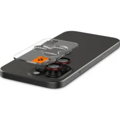 Spigen Iphone 17 Pro Max|Iphone 15 Pro-OSŁONA APARATU IPHONE 14 PRO / 14 PRO MAX / 15 PRO / 15 PRO MAX / 16 PRO / 16 PRO MAX OPTIK PRO L-SERIES GLAS.TR ”EZ FIT” 2-PACK BLACK