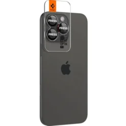 Spigen Iphone 17 Pro Max|Iphone 15 Pro-OSŁONA APARATU IPHONE 14 PRO / 14 PRO MAX / 15 PRO / 15 PRO MAX / 16 PRO / 16 PRO MAX OPTIK PRO L-SERIES GLAS.TR ”EZ FIT” 2-PACK BLACK