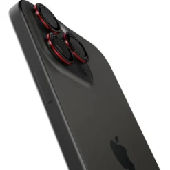 Spigen Iphone 17 Pro Max|Iphone 15 Pro-OSŁONA APARATU IPHONE 14 PRO / 14 PRO MAX / 15 PRO / 15 PRO MAX / 16 PRO / 16 PRO MAX OPTIK PRO L-SERIES GLAS.TR ”EZ FIT” 2-PACK BLACK