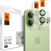 Spigen Iphone 17|Apple-OSŁONA APARATU IPHONE 16 / 16 PLUS / 17 OPTIK PRO GLAS.TR ”EZ FIT” CAMERA PROTECTOR 2-PACK GREEN