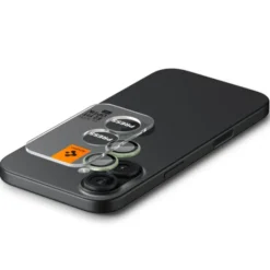 Spigen Iphone 17|Apple-OSŁONA APARATU IPHONE 16 / 16 PLUS / 17 OPTIK PRO GLAS.TR ”EZ FIT” CAMERA PROTECTOR 2-PACK GREEN