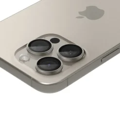 Spigen Iphone 17 Pro Max|Iphone 15 Pro-OSŁONA APARATU IPHONE 15 PRO / MAX / 16 PRO / MAX OPTIK.TR EZ FIT 2-PACK NATURAL TITANIUM