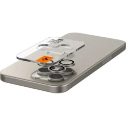 Spigen Iphone 17 Pro Max|Iphone 15 Pro-OSŁONA APARATU IPHONE 15 PRO / MAX / 16 PRO / MAX OPTIK.TR EZ FIT 2-PACK NATURAL TITANIUM