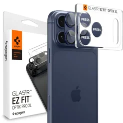 Spigen Iphone 17 Pro Max|Apple-OSŁONA APARATU IPHONE 17 PRO MAX OPTIK PRO XL GLAS.TR ”EZ FIT” CAMERA PROTECTOR BLUE