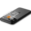 Spigen Iphone 17 Pro Max|Iphone 15 Pro-OSŁONA APARATU IPHONE 14 PRO / MAX / 15 PRO / MAX /16 PRO / MAX / 17 PRO / MAX OPTIK PRO GLAS.TR ”EZ FIT” 2-PACK SILVER