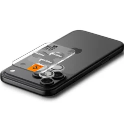 Spigen Iphone 17 Pro Max|Iphone 15 Pro-OSŁONA APARATU IPHONE 14 PRO / MAX / 15 PRO / MAX /16 PRO / MAX / 17 PRO / MAX OPTIK PRO GLAS.TR ”EZ FIT” 2-PACK SILVER