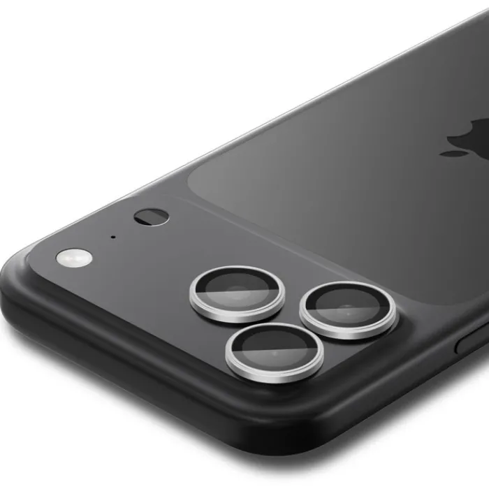 Spigen Iphone 17 Pro Max|Iphone 15 Pro-OSŁONA APARATU IPHONE 14 PRO / MAX / 15 PRO / MAX /16 PRO / MAX / 17 PRO / MAX OPTIK PRO GLAS.TR ”EZ FIT” 2-PACK SILVER