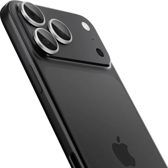 Spigen Iphone 17 Pro Max|Iphone 15 Pro-OSŁONA APARATU IPHONE 14 PRO / MAX / 15 PRO / MAX /16 PRO / MAX / 17 PRO / MAX OPTIK PRO GLAS.TR ”EZ FIT” 2-PACK SILVER