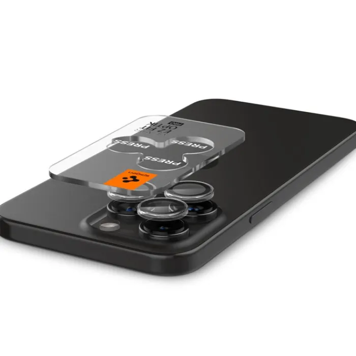 Spigen Iphone 17 Pro Max|Iphone 15 Pro-OSŁONA APARATU IPHONE 14 PRO / 14 PRO MAX / 15 PRO / 15 PRO MAX / 16 PRO / 16 PRO MAX / 17 PRO / 17 PRO MAX OPTIK.TR ”EZ FIT” 2-PACK CRYSTAL CLEAR