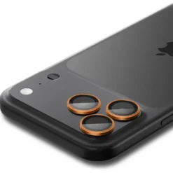 Spigen Iphone 17 Pro Max|Iphone 15 Pro-OSŁONA APARATU IPHONE 17 PRO / MAX OPTIK PRO GLAS.TR ”EZ FIT” 2-PACK ORANGE