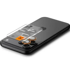 Spigen Iphone 17 Pro Max|Iphone 15 Pro-OSŁONA APARATU IPHONE 17 PRO / MAX OPTIK PRO GLAS.TR ”EZ FIT” 2-PACK ORANGE