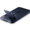 Spigen Iphone 17 Pro|Apple-OSŁONA APARATU IPHONE 17 PRO OPTIK PRO XL GLAS.TR ”EZ FIT” CAMERA PROTECTOR BLUE