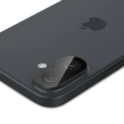 Spigen Iphone 16 Pro Max|Iphone 16 Plus-OSŁONA APARATU OPTIK GLAS.TR CAMERA PROTECTOR 2-PACK IPHONE 16 / 16 PLUS BLACK