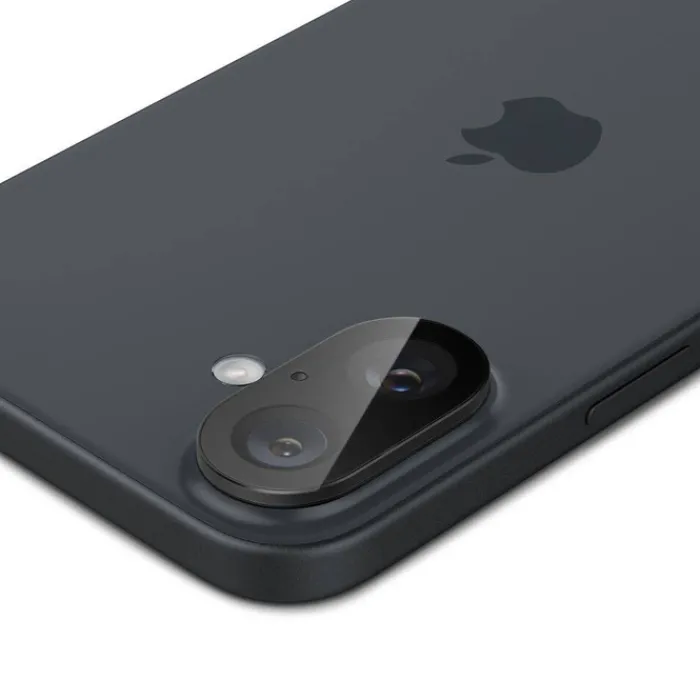 Spigen Iphone 16 Pro Max|Iphone 16 Plus-OSŁONA APARATU OPTIK GLAS.TR CAMERA PROTECTOR 2-PACK IPHONE 16 / 16 PLUS BLACK