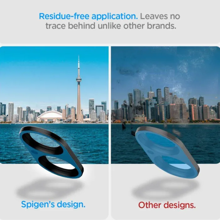 Spigen Iphone 16 Pro Max|Iphone 16 Plus-OSŁONA APARATU OPTIK GLAS.TR CAMERA PROTECTOR 2-PACK IPHONE 16 / 16 PLUS BLACK