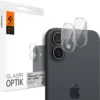 Spigen Iphone 16 Plus|Apple-OSŁONA APARATU OPTIK GLAS.TR CAMERA PROTECTOR 2-PACK IPHONE 16 / 16 PLUS CRYSTAL CLEAR