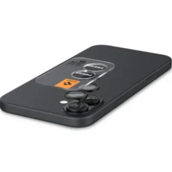 Spigen Iphone 16 Plus|Apple-OSŁONA APARATU OPTIK PRO GLAS.TR ”EZ FIT” CAMERA PROTECTOR 2-PACK IPHONE 16 / 16 PLUS BLACK