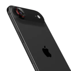 Spigen Apple|Portfele Magsafe-OSŁONA APARATU OPTIK PRO L-SERIES GLAS.TR ”EZ FIT” CAMERA PROTECTOR 2-PACK IPHONE AIR BLACK/RED