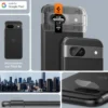Spigen Pixel 8A|Google-OSŁONA APARATU OPTIK.TR ”EZ FIT” CAMERA PROTECTOR 2-PACK GOOGLE PIXEL 8A CLEAR
