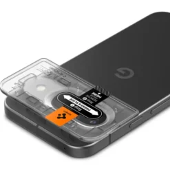 Spigen Pixel 9|Google-OSŁONA APARATU OPTIK.TR ”EZ FIT” CAMERA PROTECTOR 2-PACK GOOGLE PIXEL 9 CRYSTAL CLEAR