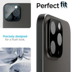 Spigen Iphone 15 Pro|Iphone 14 Pro-Osłona Aparatu Optik.tr Camera Protector 2-pack iPhone 14 Pro / 14 Pro Max / 15 Pro / 15 Pro Max Black