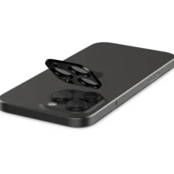Spigen Iphone 15 Pro|Iphone 14 Pro-Osłona Aparatu Optik.tr Camera Protector 2-pack iPhone 14 Pro / 14 Pro Max / 15 Pro / 15 Pro Max Black