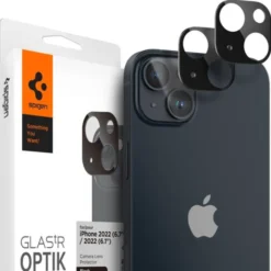 Spigen Iphone 14|Iphone 14 Plus-Osłona Aparatu Optik.tr Camera Protector 2-pack iPhone 14 / 14 Plus Black