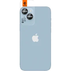Spigen Apple|Iphone 15-Osłona Aparatu Optik.tr ”ez Fit” Camera Protector 2-pack iPhone 15 / 15 Plus / 14 / 14 Plus Black